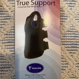 True Support Black Wrist Support by
